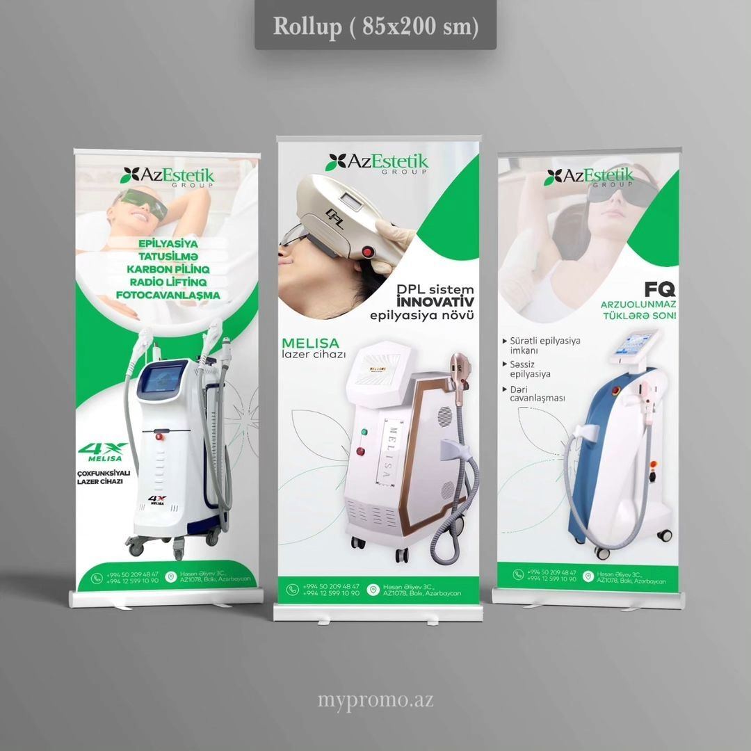 Roll-up (Tədbirlər və təqdimatlar üçün )